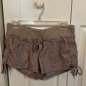 Tan Relaxed Shorts